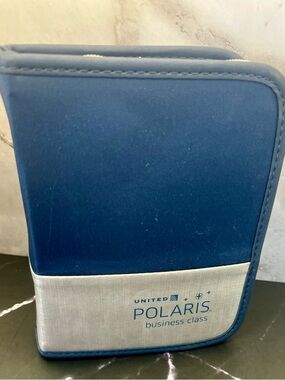 United Airlines Polaris Business Class Amenity Travel Kit - NWOT